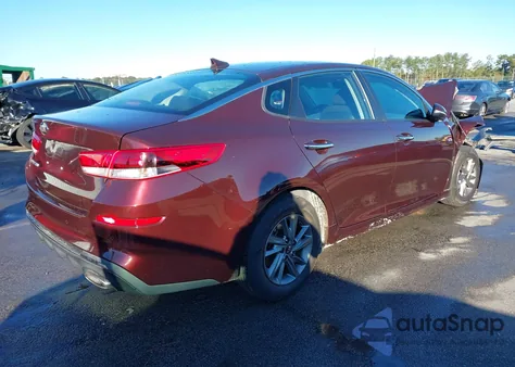 2019 Kia Optima Lx из США, поврежденный, VIN 5XXGT4L37KG300736